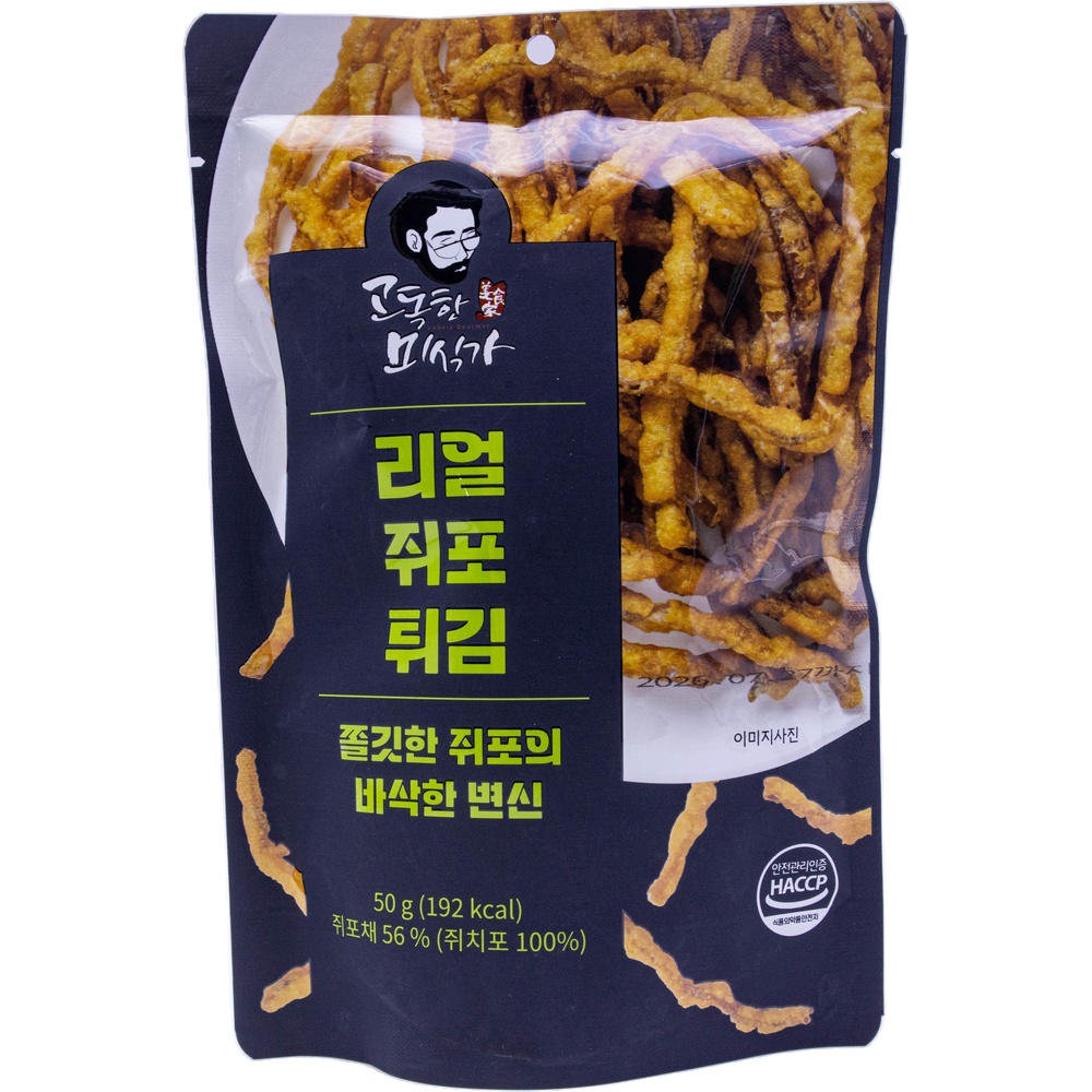 제이에스푸드랩 고독한미식가 리얼 쥐포 튀김 50g