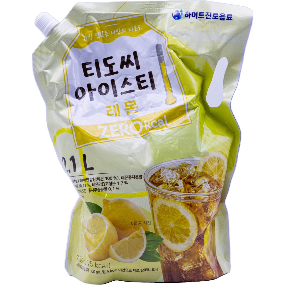 하이트진로 티도씨 레몬 아이스티 2.1L