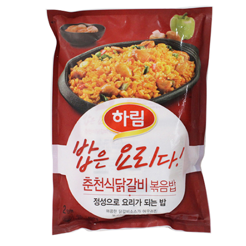 하림 밥은요리다 춘천식 닭갈비 볶음밥 450g