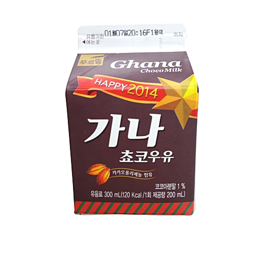 푸르밀 가나쵸코우유 300ml