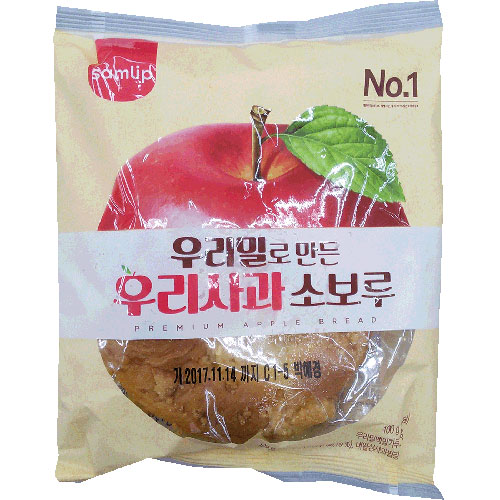 삼립 우리밀로 만든 우리사과 소보루 100g