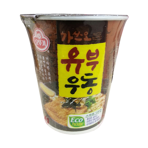 오뚜기 유부우동 컵 62g
