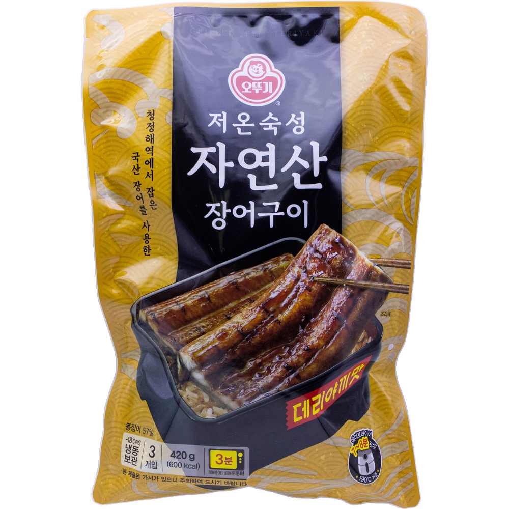 오뚜기 저온숙성 자연산 장어구이 데리야끼맛 140g