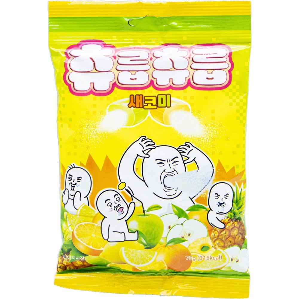 바오밥 츄릅츄릅 새코미 캔디 75g