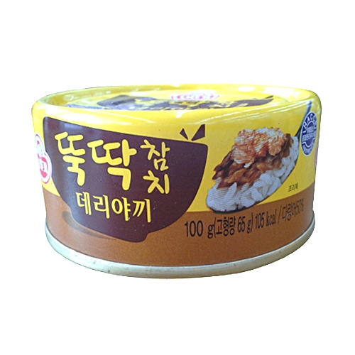 오뚜기 뚝딱참치 데리야끼 100g