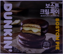 배스킨라빈스 던킨 보스톤 크림 파이 336g