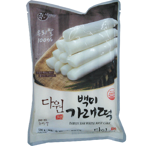 다원웰푸드 백미 가래떡 530g