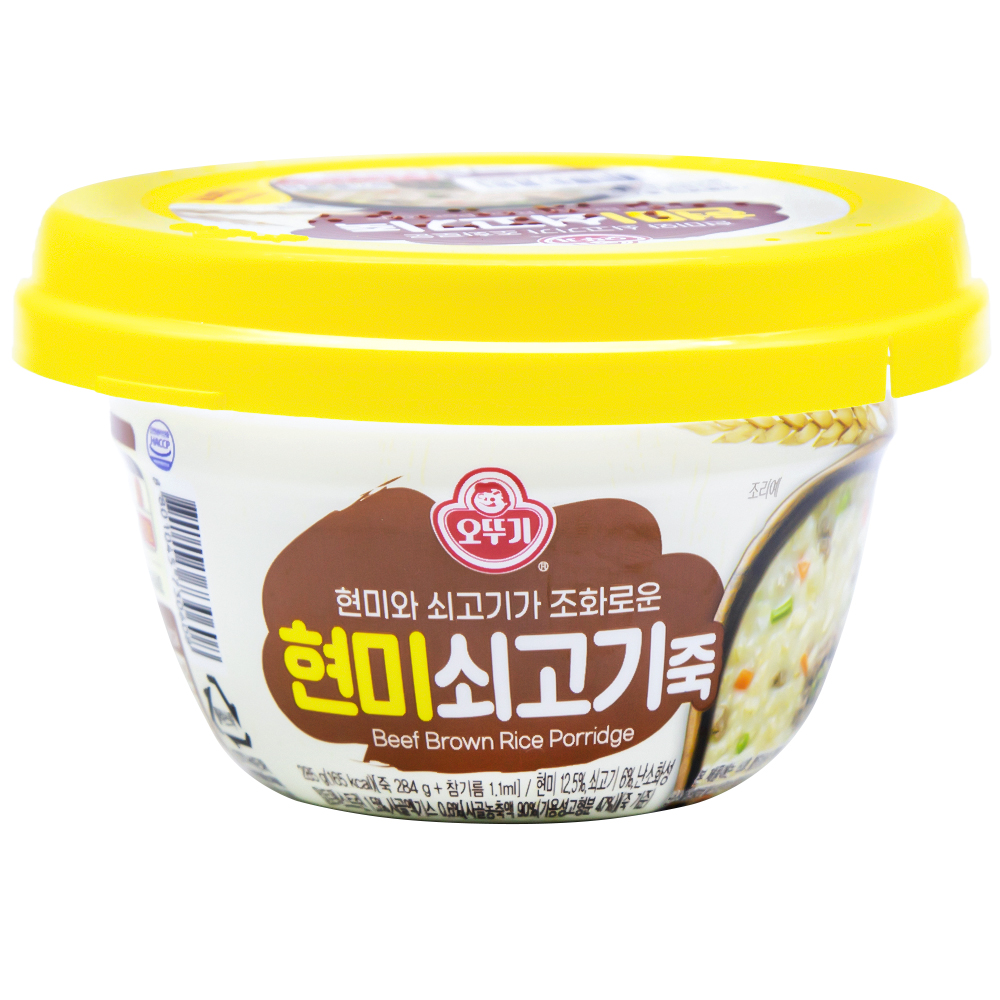 오뚜기 현미쇠고기죽 285g