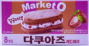 오리온 마켓오 다쿠아즈 레드베리 24g