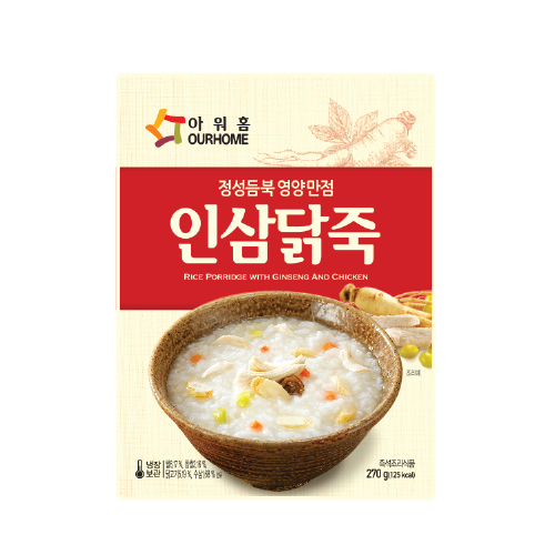 아워홈 인삼닭죽 270g