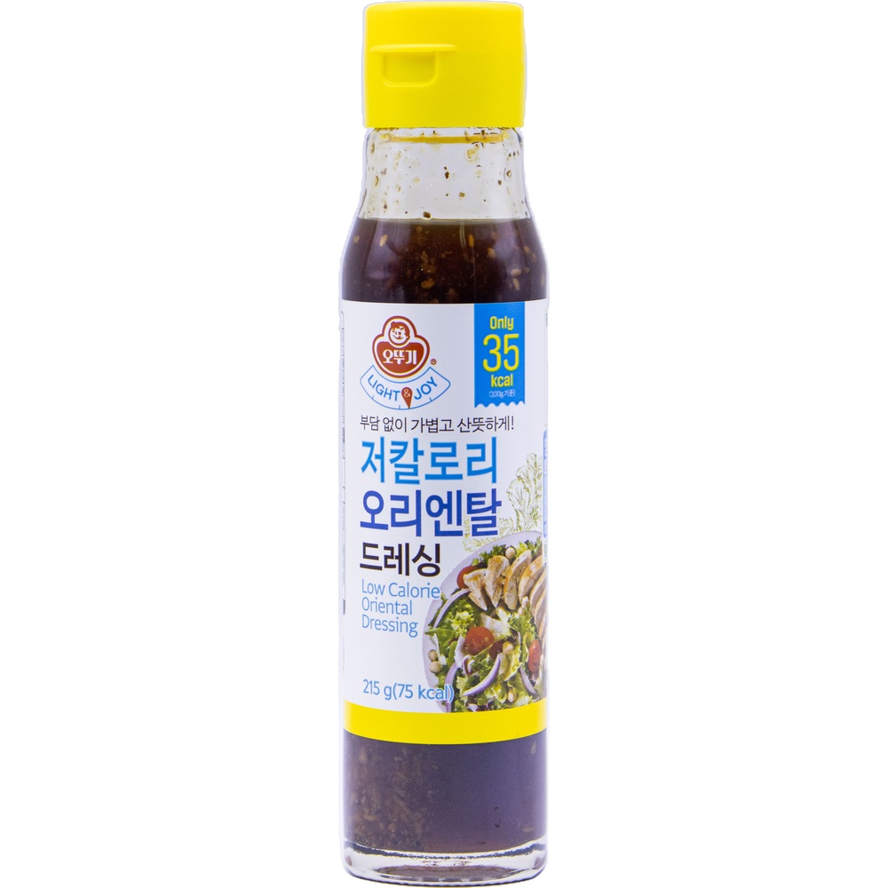 오뚜기 라이트앤조이 저칼로리 오리엔탈 드레싱 215g