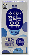 매일유업 소화가 잘되는 우유 오리지널 190ml