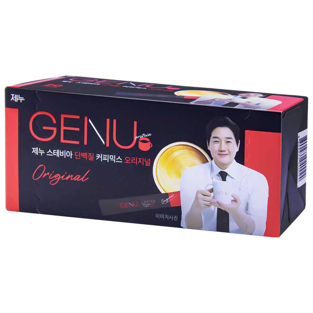 제누 스테비아 단백질 커피믹스 오리지널 9.8g