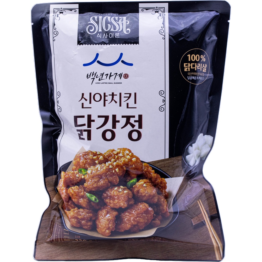 롯데 식사이론 백년가게 신야치킨 닭강정 330g
