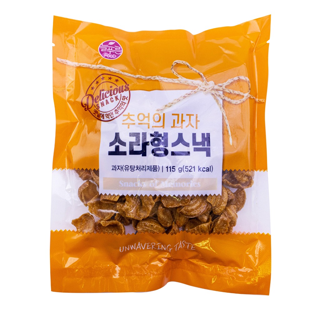 늘푸른식품 소라형스낵 115g