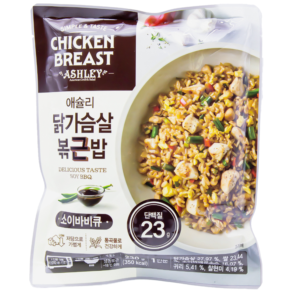 애슐리 닭가슴살 볶근밥 소이바비큐 230g