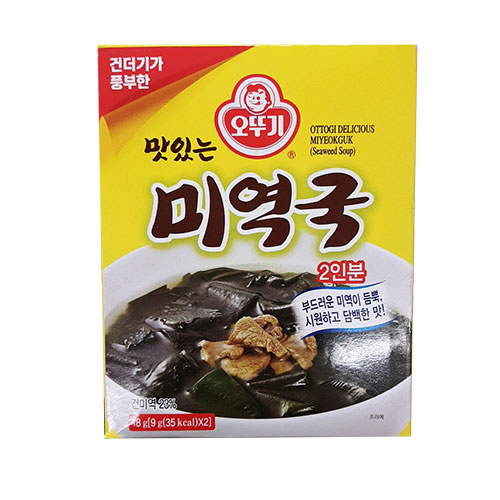 오뚜기 맛있는 미역국 18g