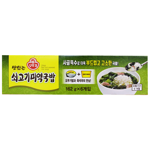 오뚜기 맛있는 쇠고기 미역국밥 972g