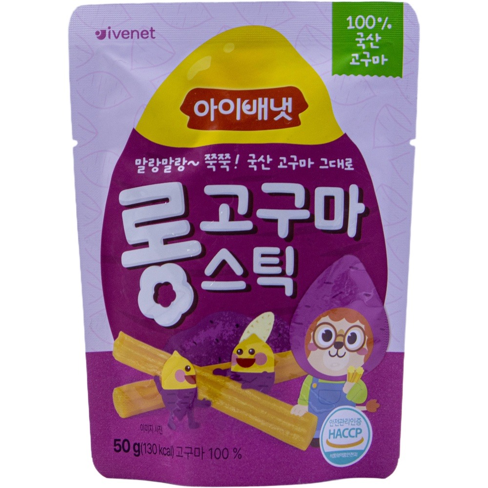 아이배냇 롱고구마스틱 50g