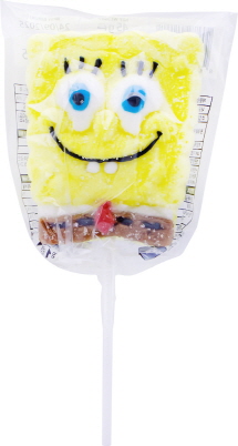 네모바지 스폰지밥 마시멜로 롤리팝 45g