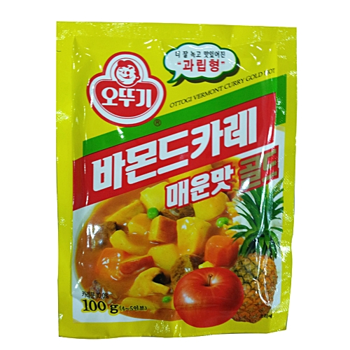 오뚜기 바몬드카레 골드 매운맛 100g