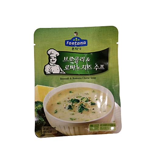 샘표식품 폰타나 브로콜리&로마노치즈 수프 30g