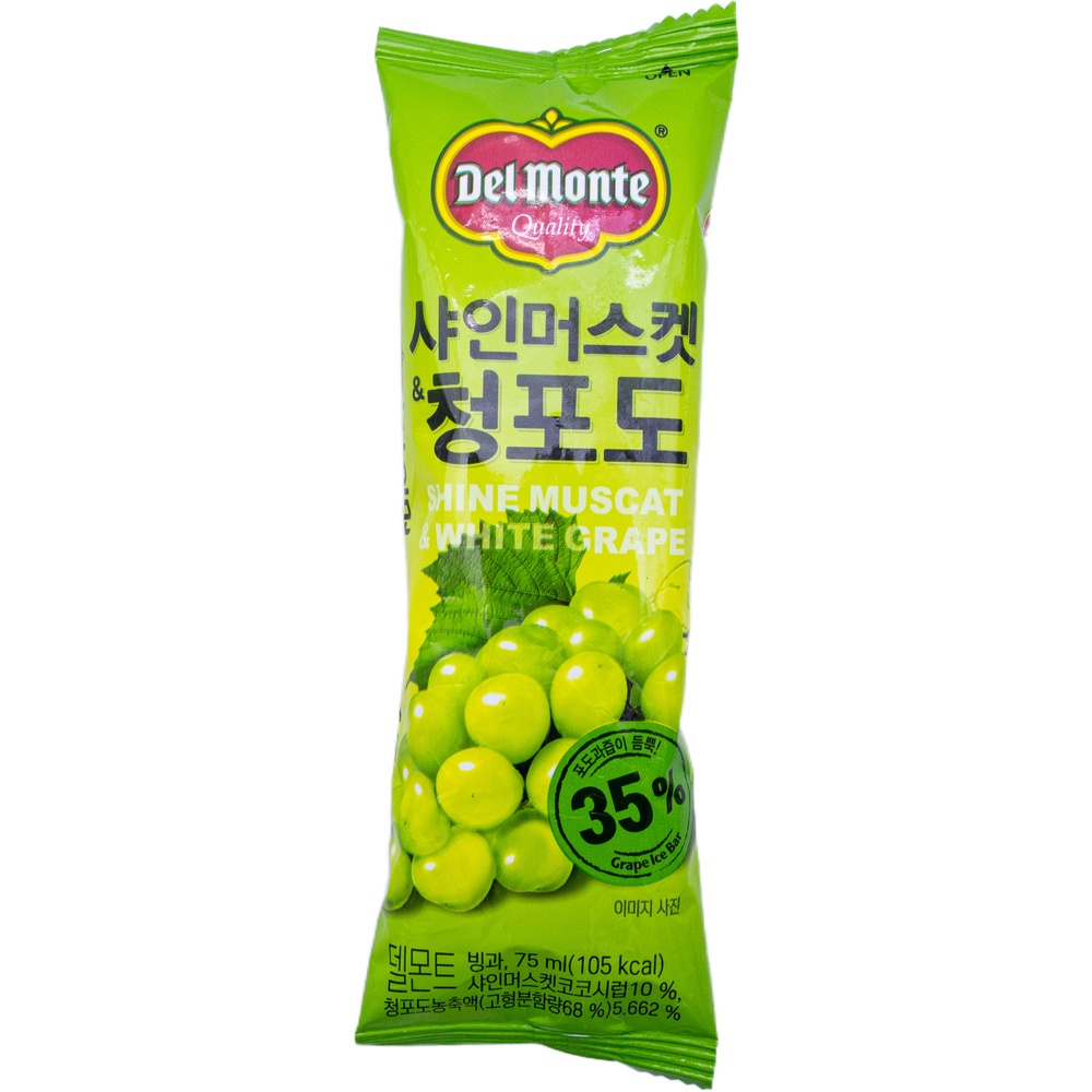롯데 델몬트 샤인머스켓 청포도 75mL