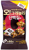 오리온 마켓오네이처 오그래놀라 단백질바 미니 리얼초콜릿맛 540g