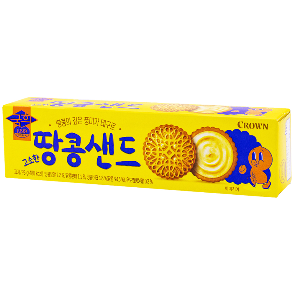 크라운 국희 땅콩샌드 47g
