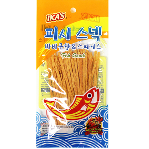 피시스넥 바비큐향&스파이스맛 15g