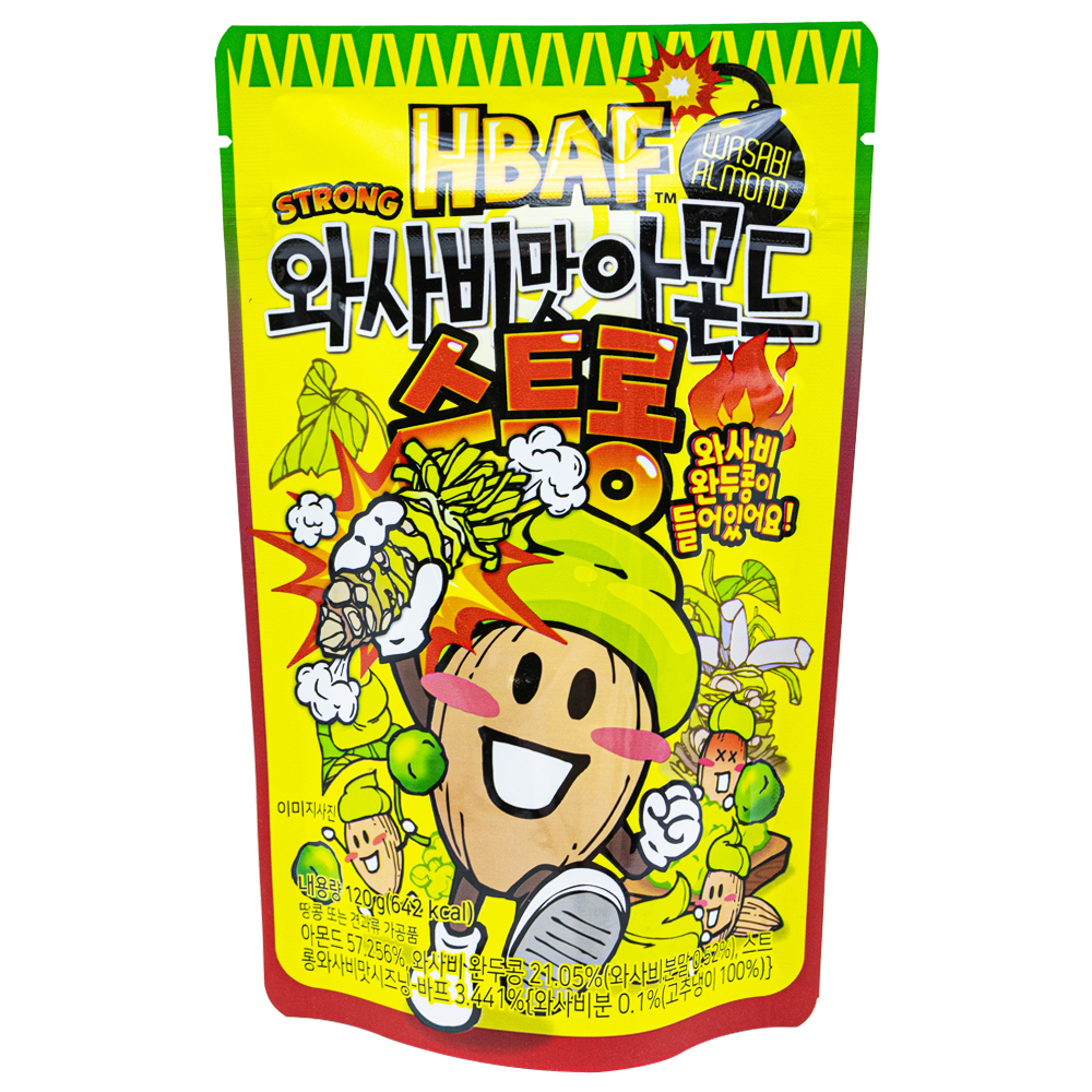 바프 와사비맛 아몬드 스트롱 120g