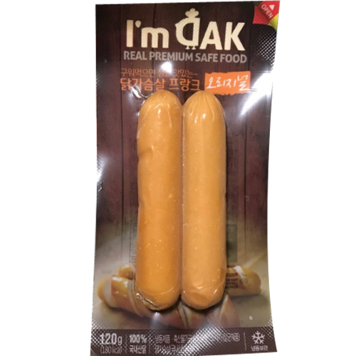 아임닭 닭가슴살 프랑크 오리지널 120g