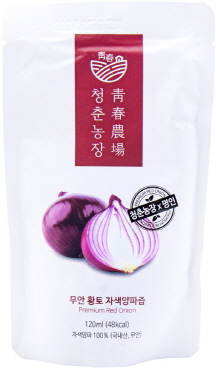 청춘농장 무안 황토 자색양파즙 120ml