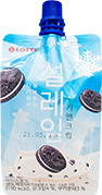 롯데 설레임 쿠키앤크림 160ml