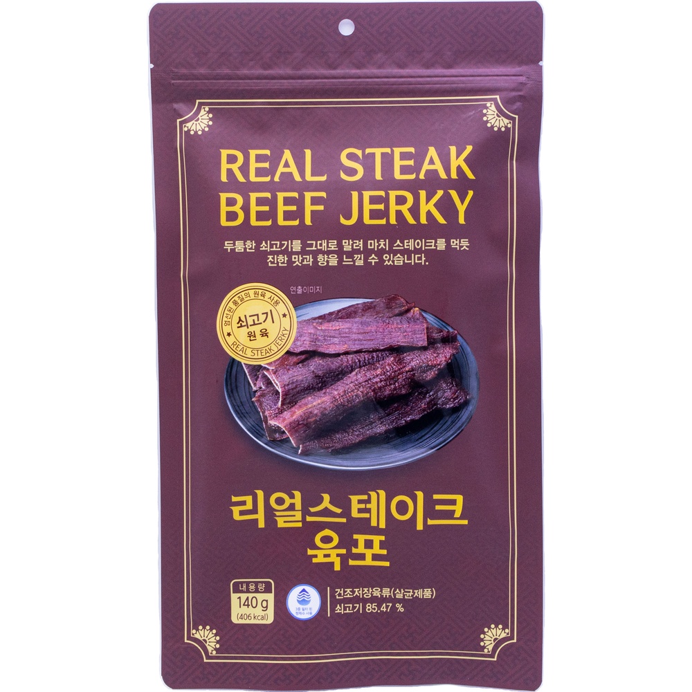 청미식품 홍대감 리얼스테이크 육포 140g