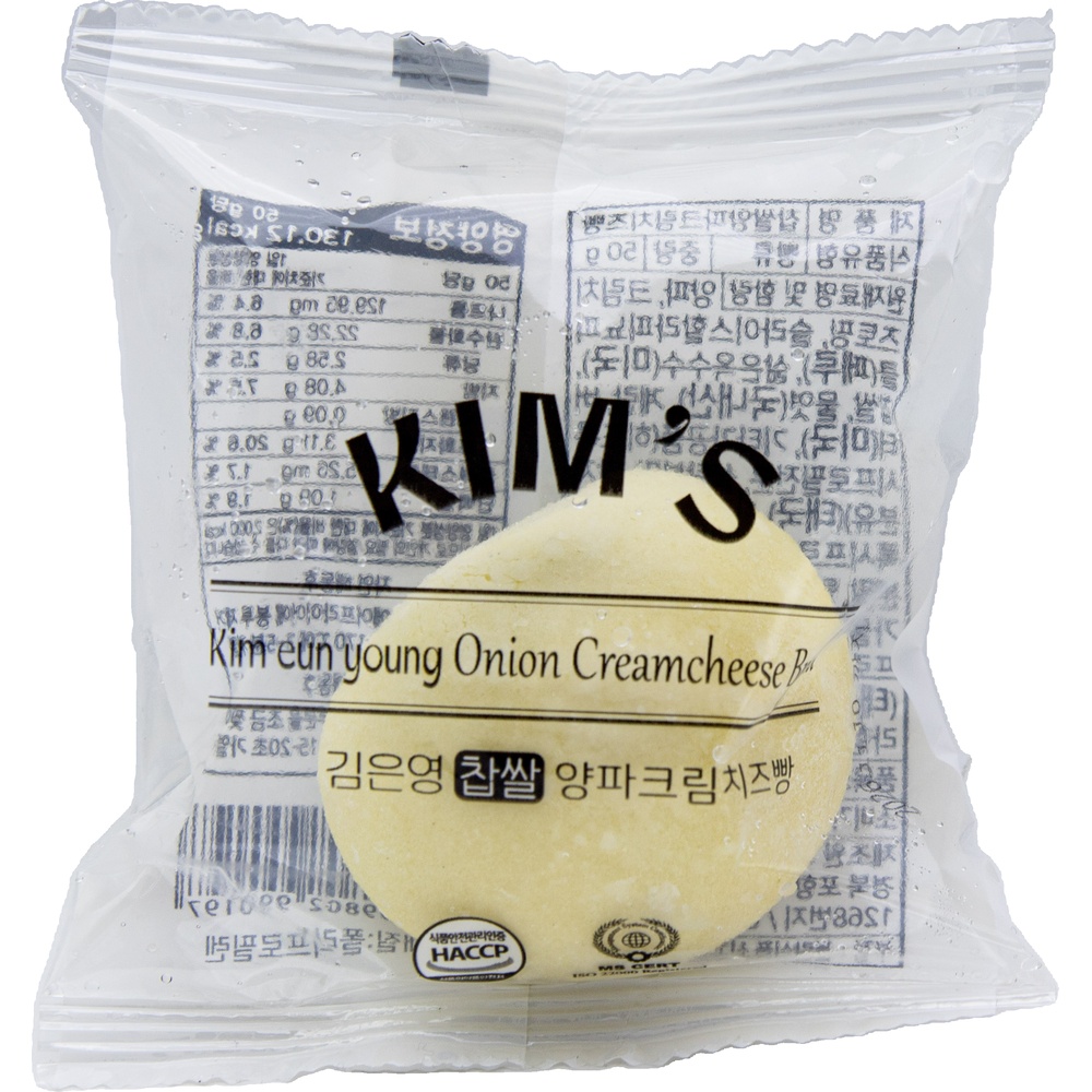 김은영베이커리 찹쌀양파크림치즈빵 50g