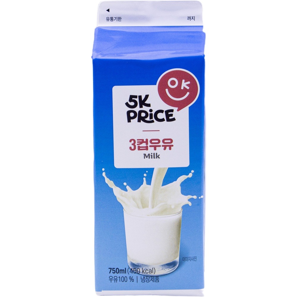 이마트 오케이프라이스 3컵우유 750mL
