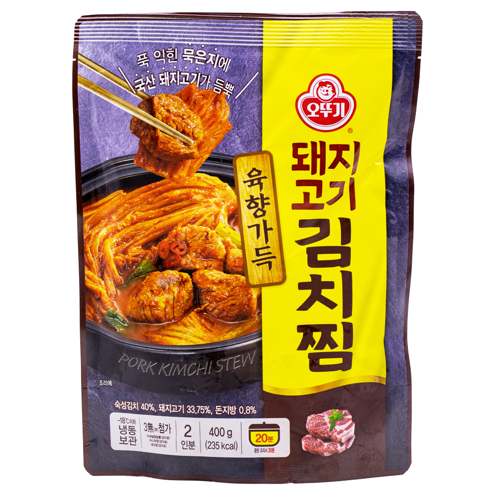 오뚜기 육향가득 돼지고기김치찜 400g