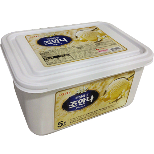 롯데 바닐라맛 조안나 5L