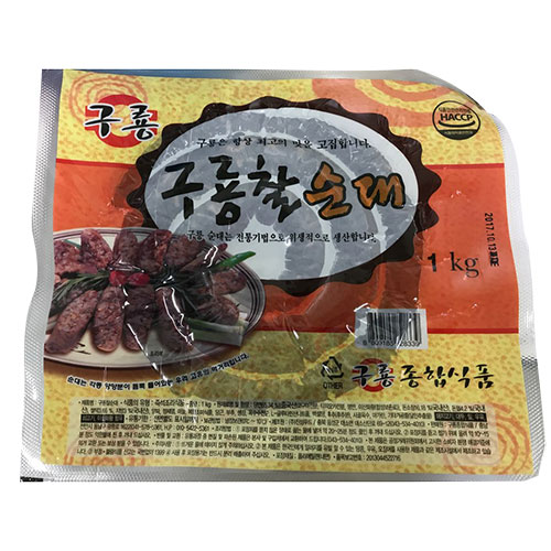 구룡 구룡찰순대 1kg