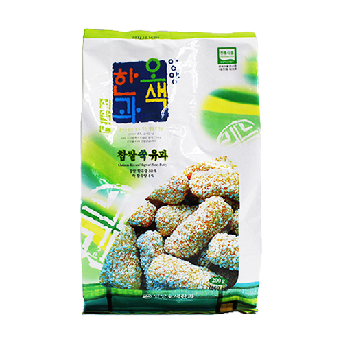 양양오색한과 찹쌀쑥유과 200g