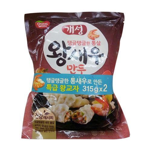 동원 개성 왕새우만두 315g