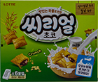 롯데 씨리얼 초코 186g