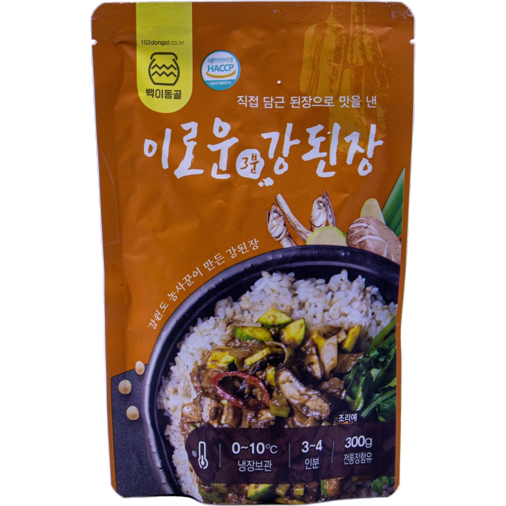 백이동골 이로운 3분 강된장 300g