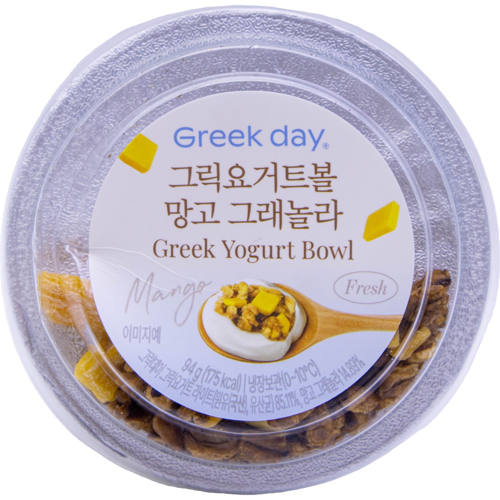 스위트바이오 그릭데이 그릭요거트볼 망고 그래놀라 94g