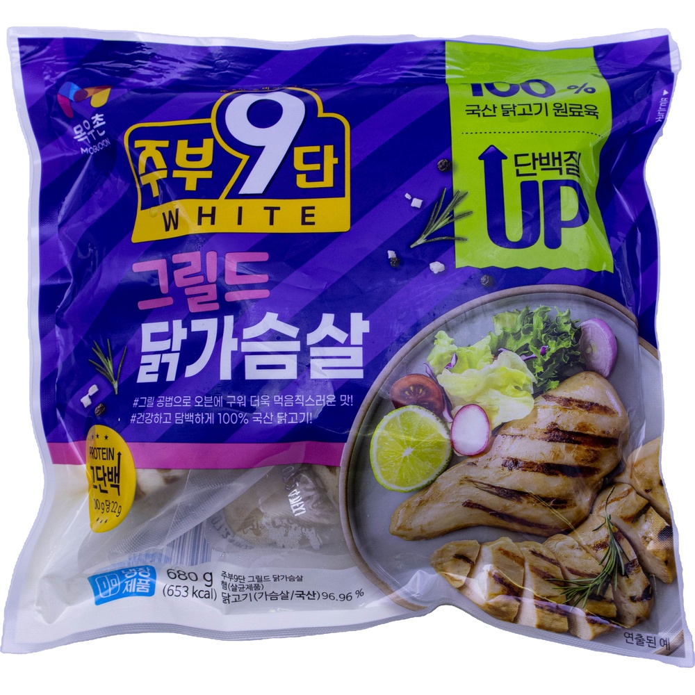 농협 목우촌 주부9단 그릴드 닭가슴살 680g
