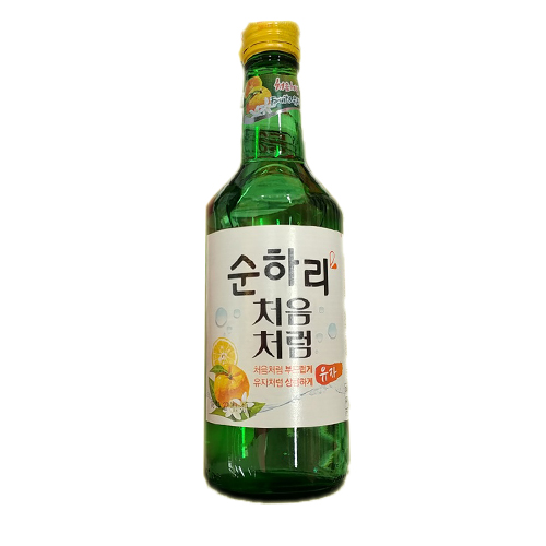 순하리 처음처럼 유자 360ml