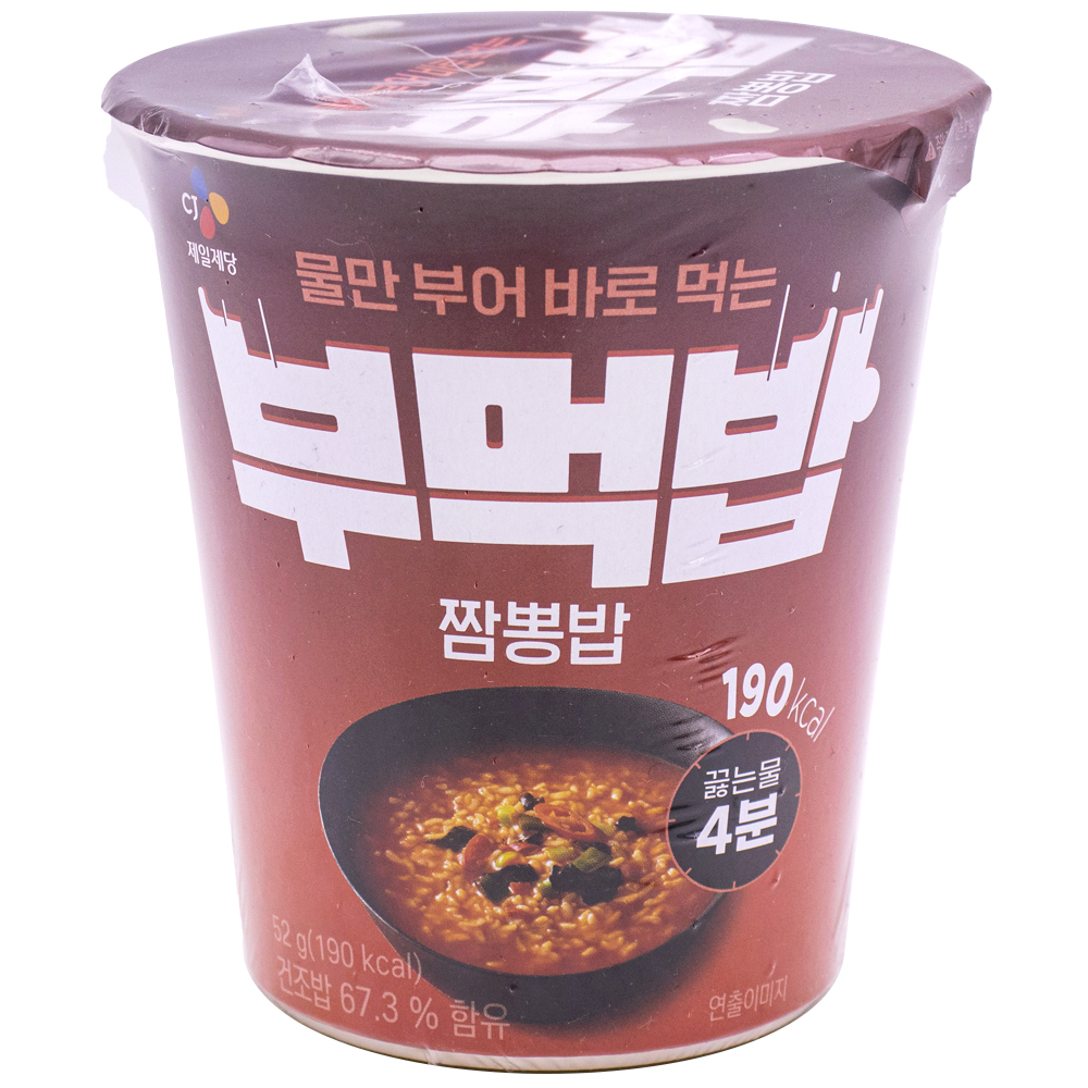 CJ 부먹밥 짬뽕밥 52g