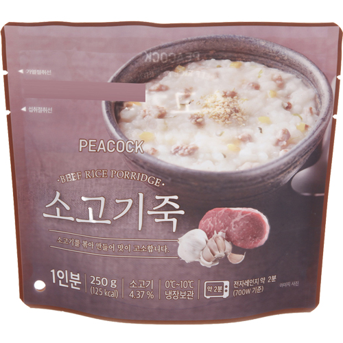 피코크 소고기죽 250g