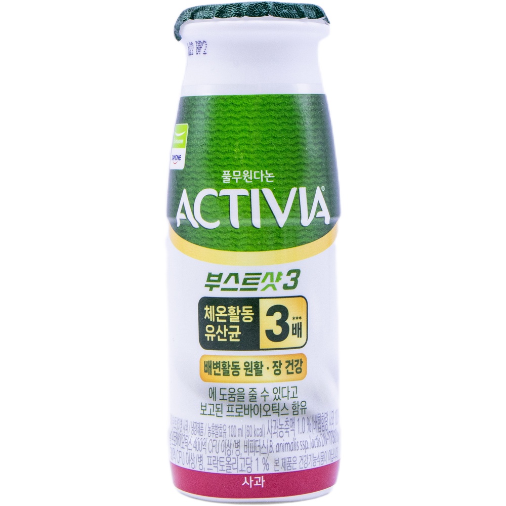 풀무원다논 액티비아 부스트샷3 사과 100mL